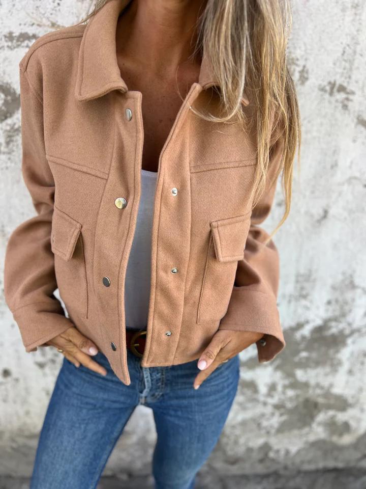 Casual Lapel Short Coat