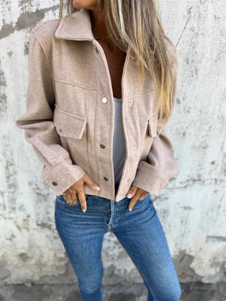 Casual Lapel Short Coat