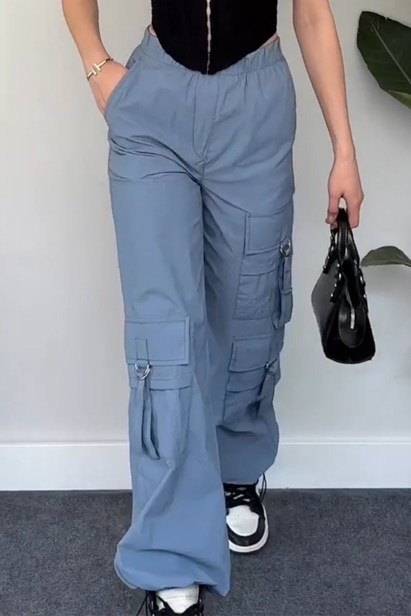 Women's Casual Hiking Pocket Pants