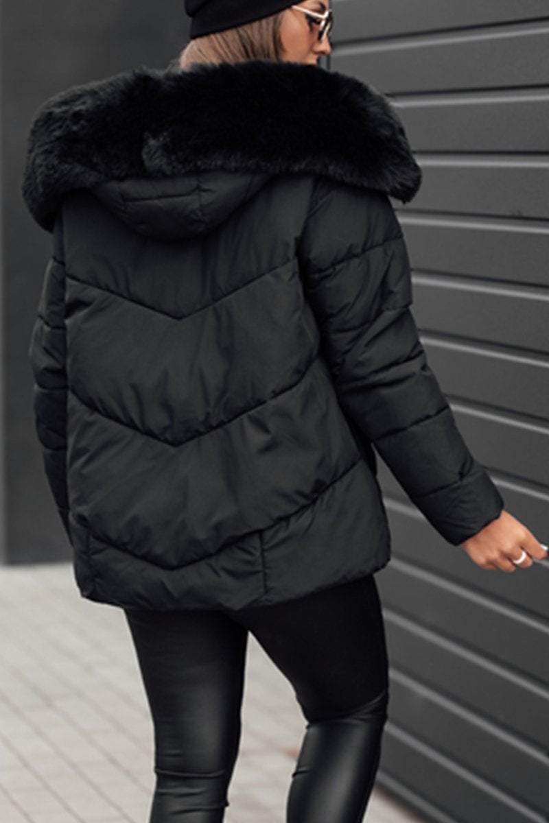 Women's Casual Hooded Thick Coat