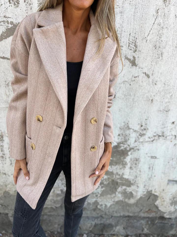 Casual Lapel Long Blazer